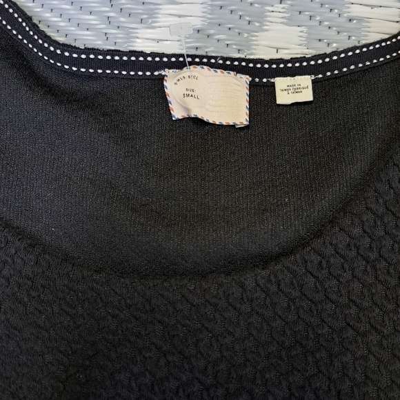 Anthropologie Postmark Waffle Knit T shirt - Picture 4 of 7